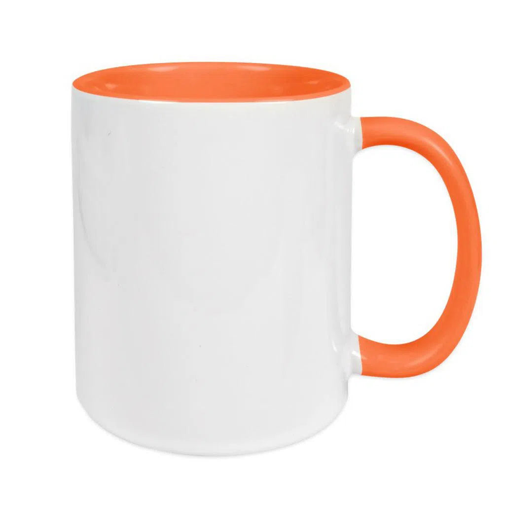 Mug bicolore Orange-1cafe1chaise