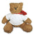 Peluche Hardy, l'ours brun avec ses petits coeurs-1cafe1chaise