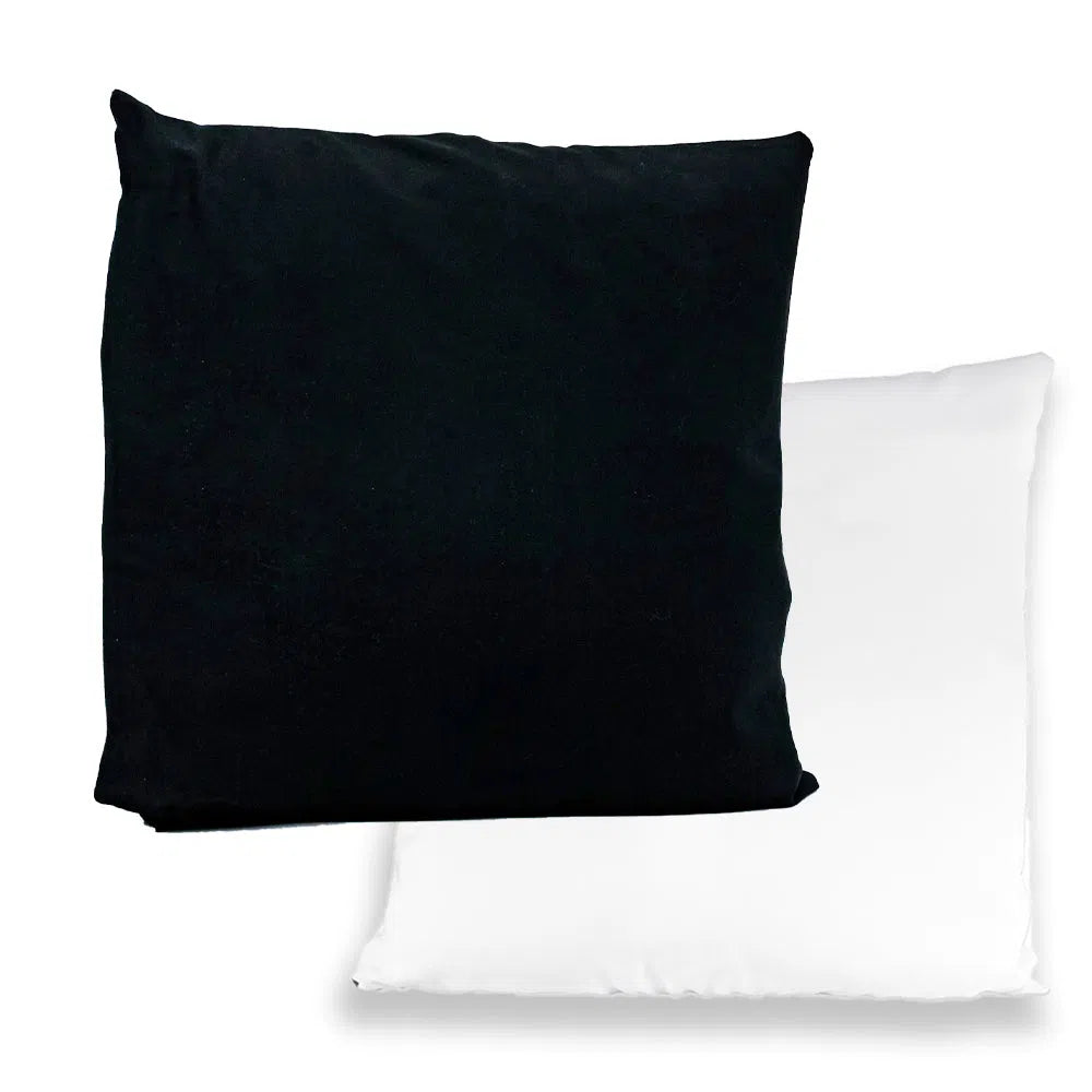 Coussin bicolore (noir)-1cafe1chaise