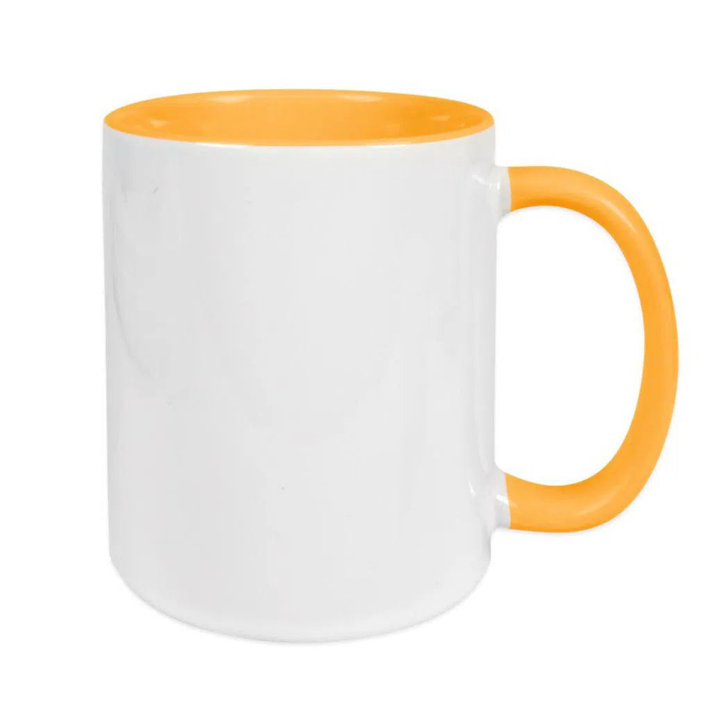 Mug bicolore Jaune doré-1cafe1chaise