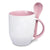 Mug cuillère bicolore Rose-1cafe1chaise