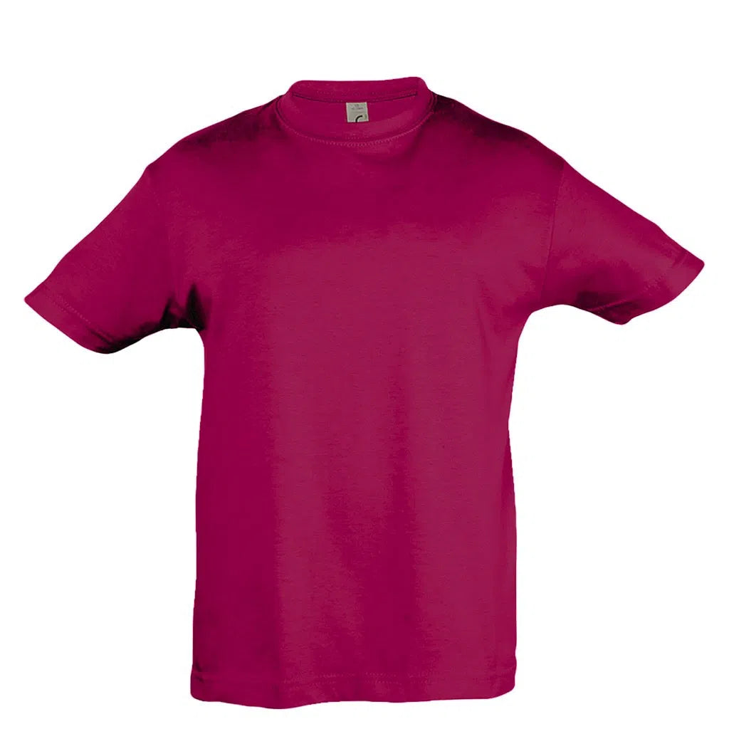 T-shirt enfant 150gr - fuschia-1cafe1chaise