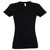 T-shirt femme 190gr - noir profond-1cafe1chaise