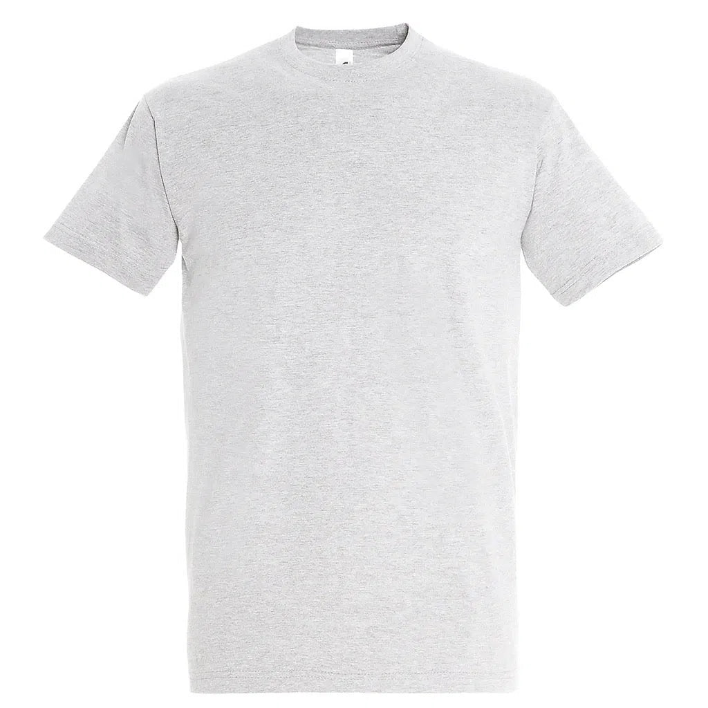 T-shirt homme 190gr - blanc chiné-1cafe1chaise