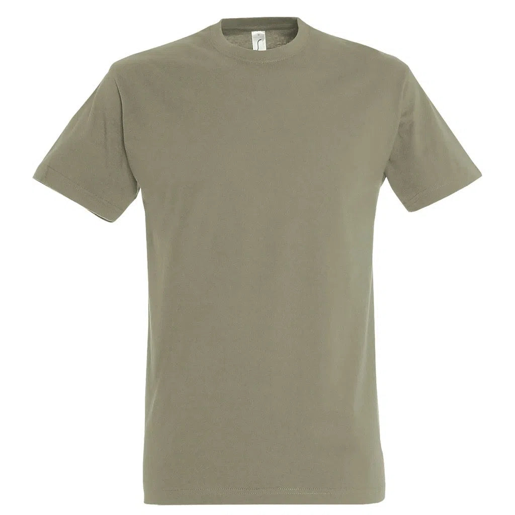 T-shirt homme 190gr - kaki-1cafe1chaise