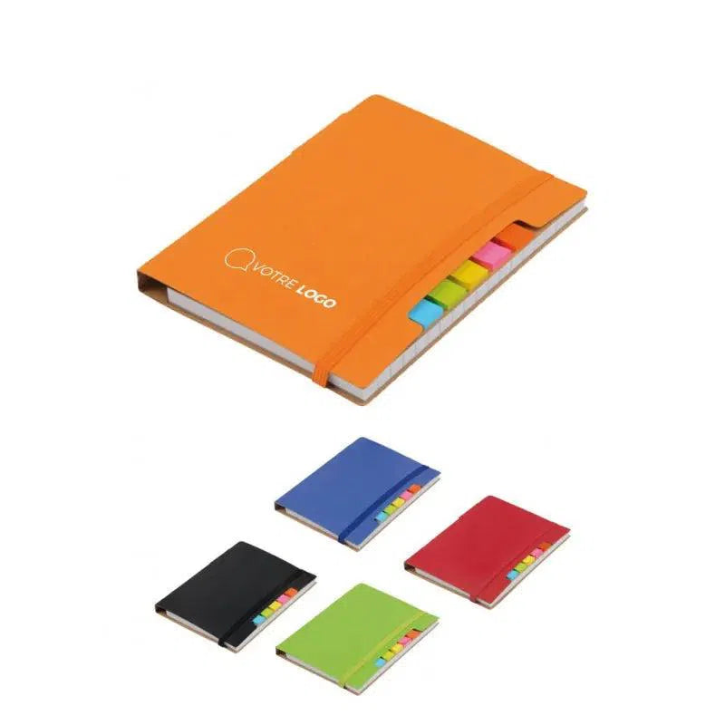 Carnet publicitaire marque-pages avec stylo (SO)-1cafe1chaise